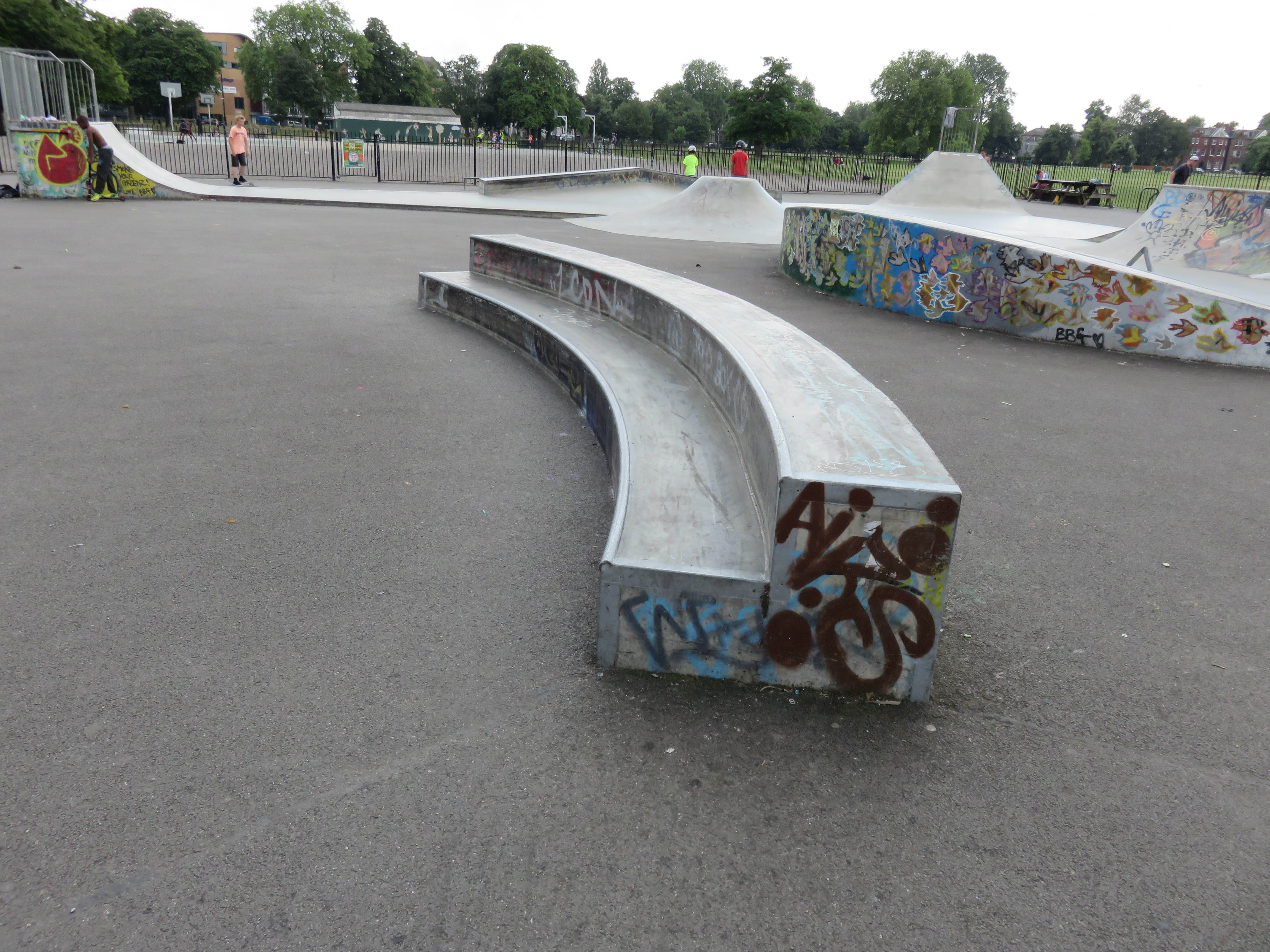 Clapham Common Skatepark - 28/07/2014 - Nick Vines / The Skateparks Project