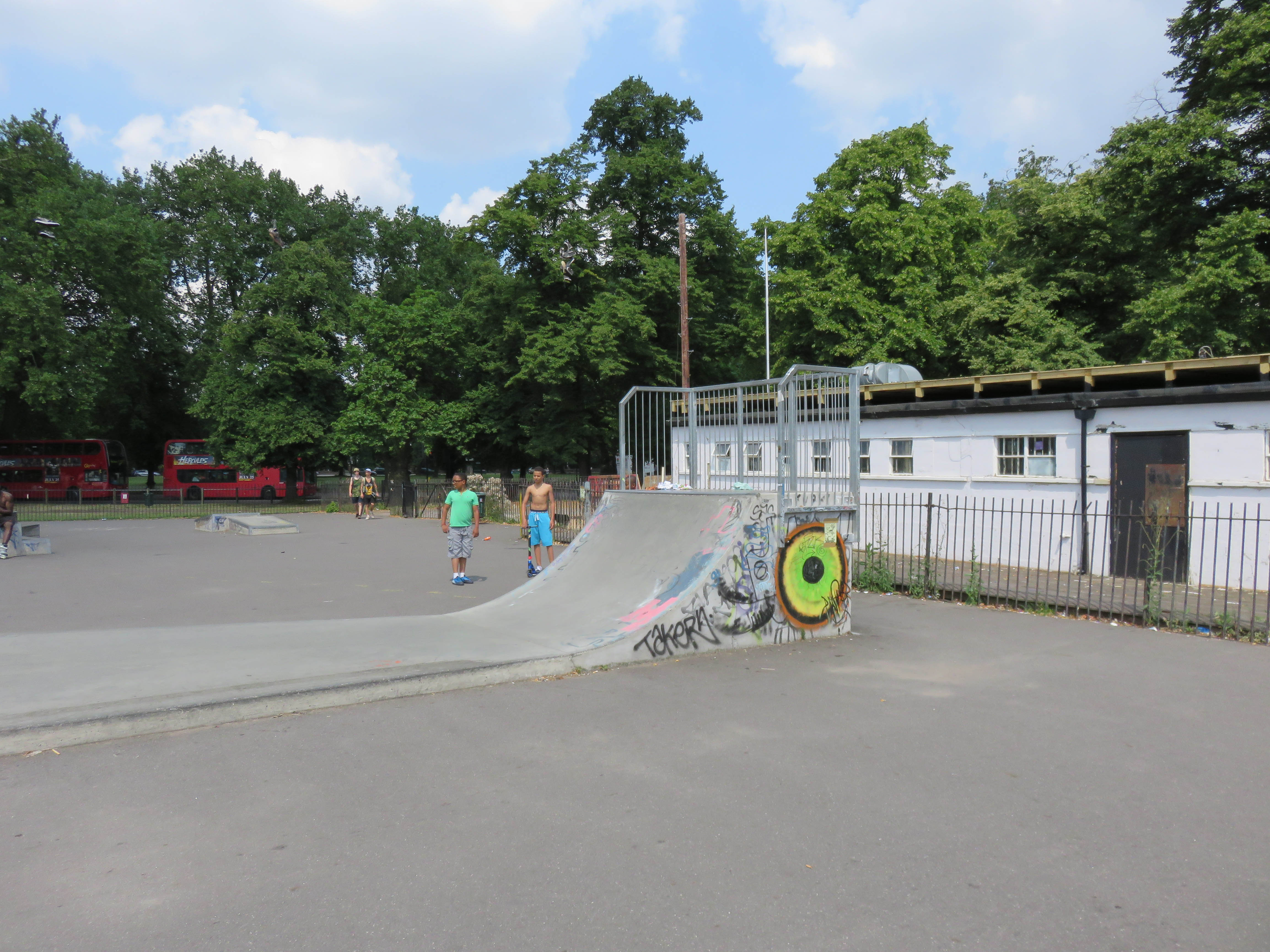 Clapham Common Skatepark - 28/07/2014 - Nick Vines / The Skateparks Project