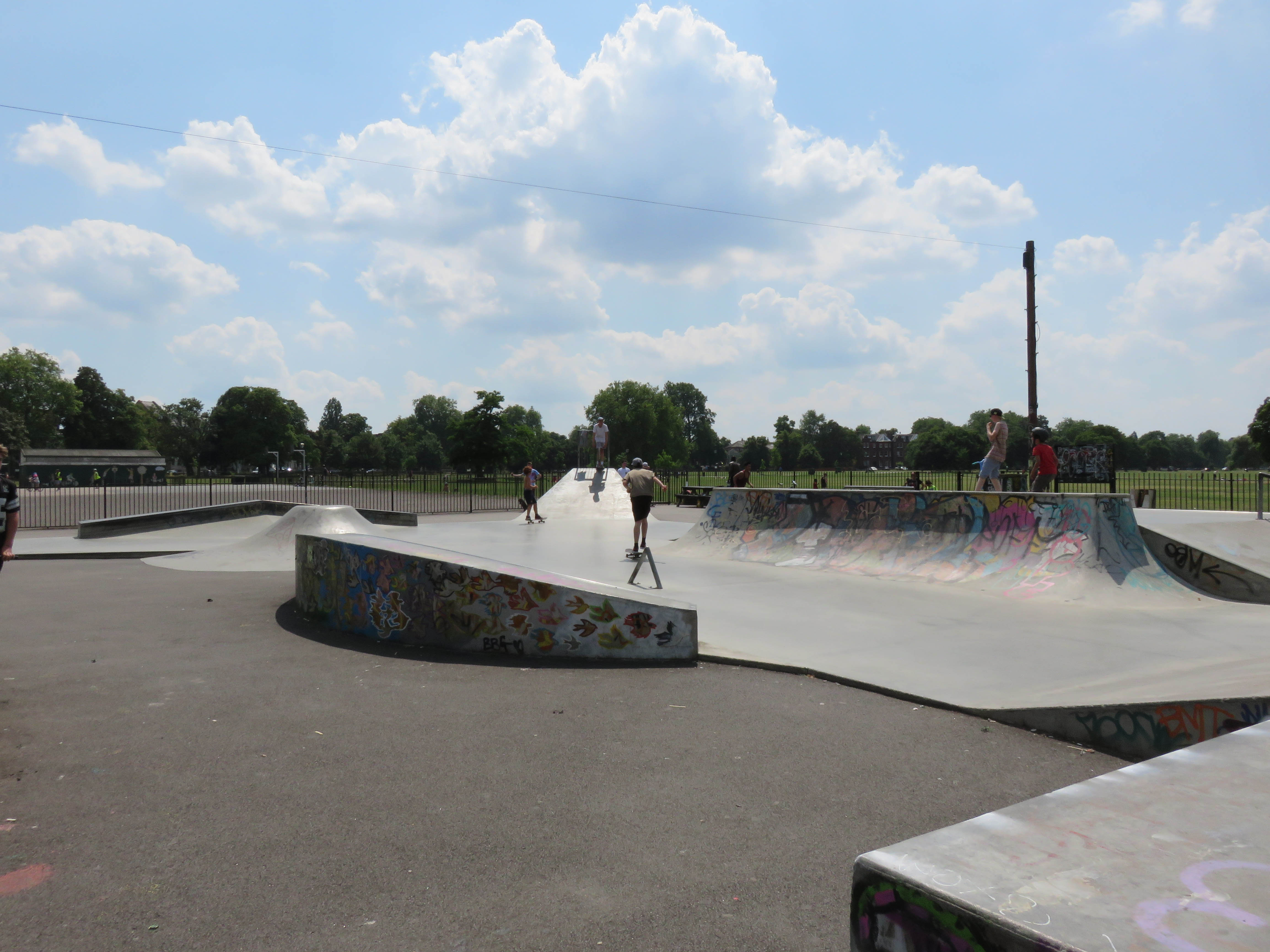 Clapham Common Skatepark - 28/07/2014 - Nick Vines / The Skateparks Project