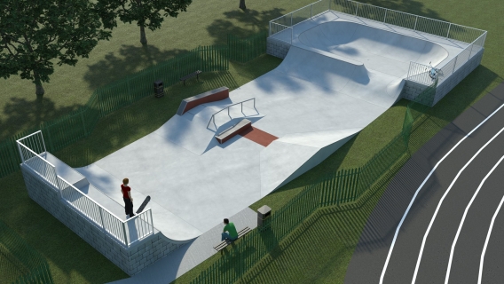 Pinkwell Park Skatepark