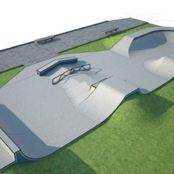 Aberystwyth Skatepark CGI