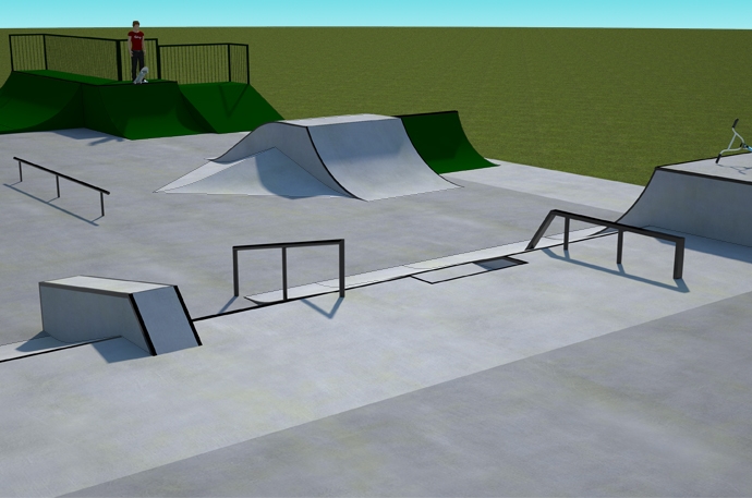 Okehampton Skatepark Re-vamp - Provided by Matthew Hewitt / Wheelscape
