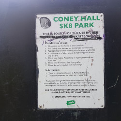Coney Hall Recreation Ground Skatepark - 08/09/2018 - Alex Jordan / The Skateparks Project