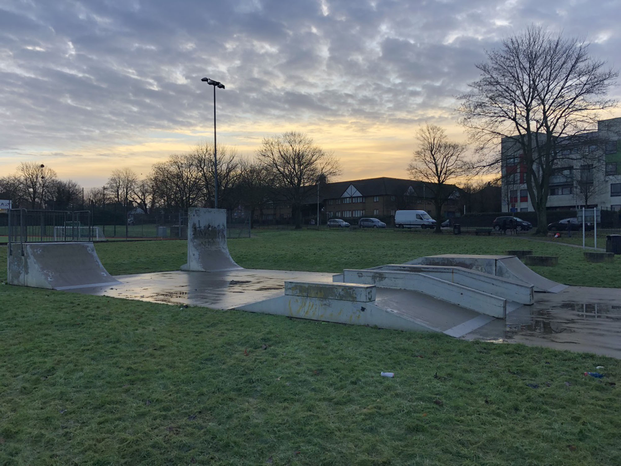 Maidstone South Park Skatepark - 21-12-2022 - Chris Davies / The Skateparks Project